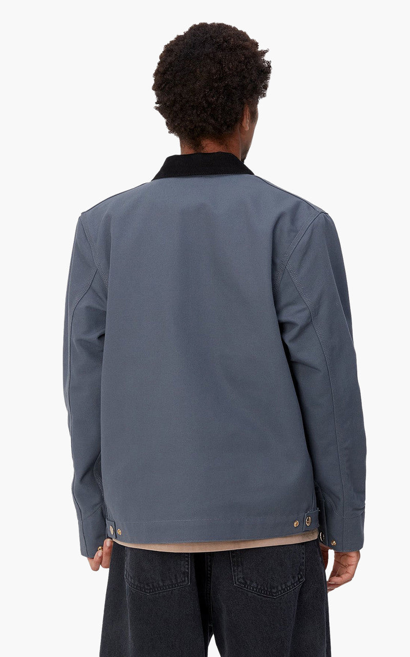 Carhartt WIP Detroit Jacket Dearborn Canvas Zeus/Black Rigid
