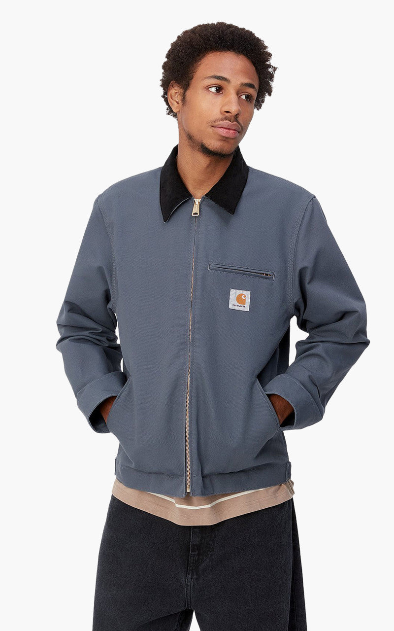 Carhartt WIP Detroit Jacket Dearborn Canvas Zeus/Black Rigid