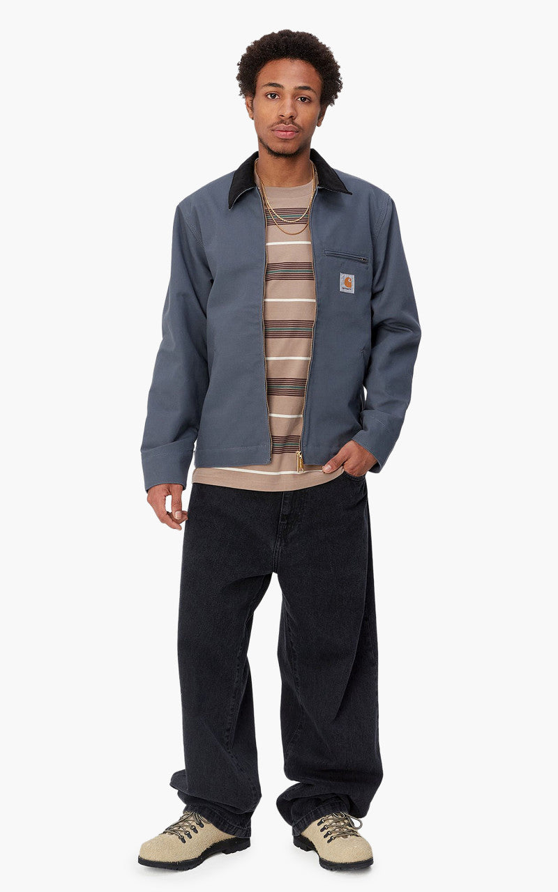 Carhartt WIP Detroit Jacket Dearborn Canvas Zeus/Black Rigid