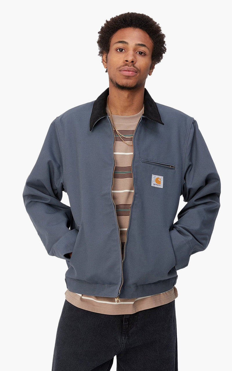 Carhartt WIP Detroit Jacket Dearborn Canvas Zeus/Black Rigid