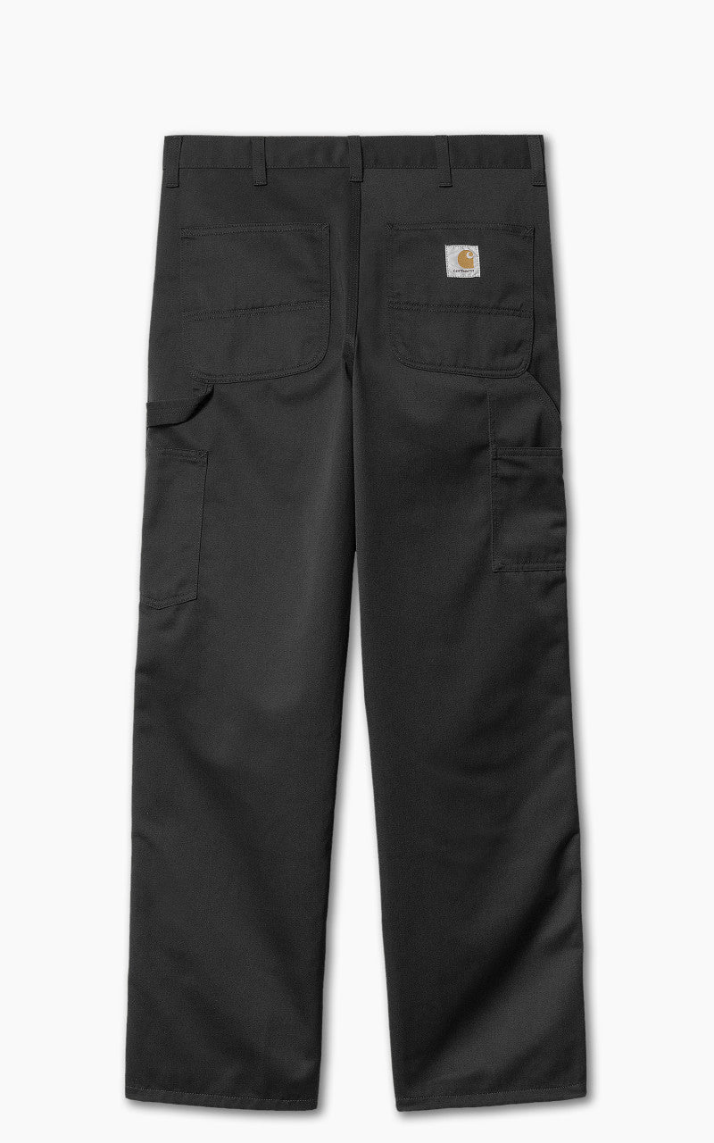 Carhartt WIP Double Knee Pant Denison Twill Rinsed Black