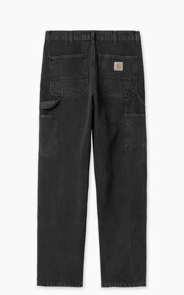Carhartt WIP Double Knee Pant Smith Denim Stone Washed Black
