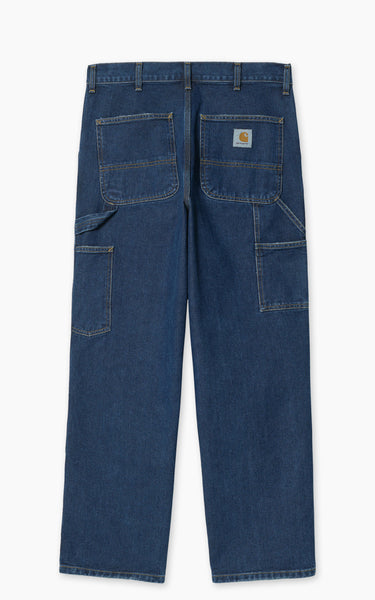 Carhartt WIP Double Knee Pant Smith Denim Stone Washed Blue