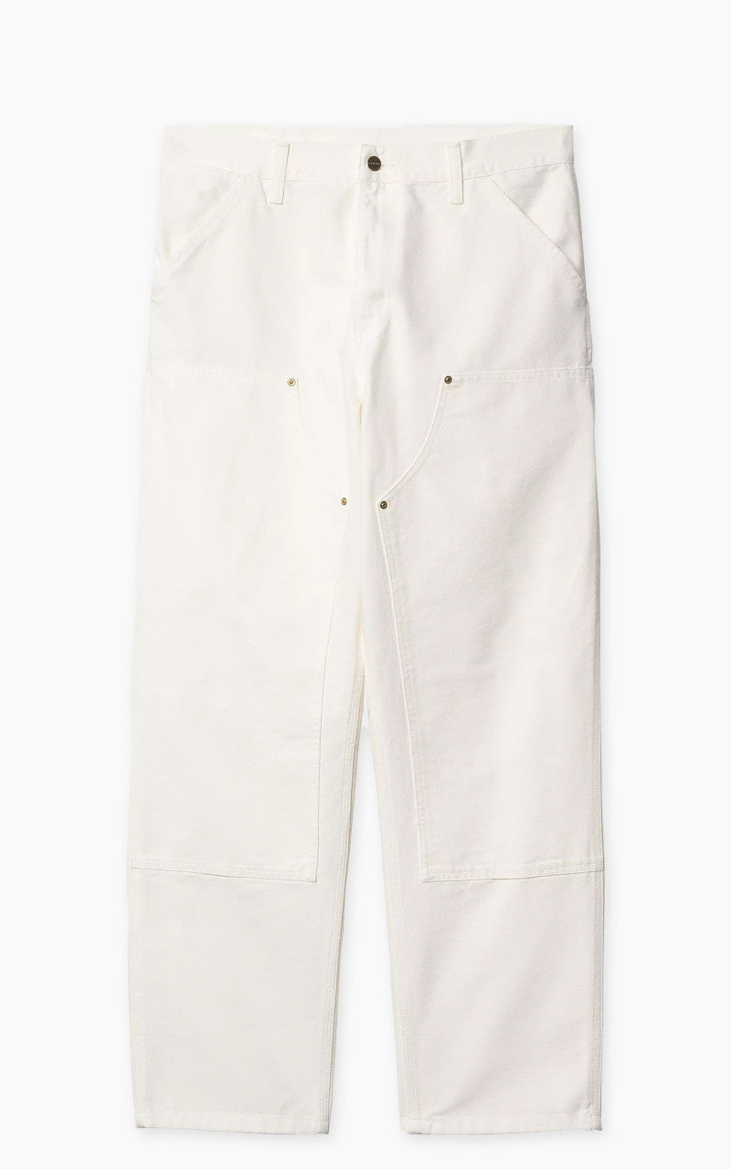 Carhartt WIP Double Knee Pant Dearborn Canvas Rinsed Wax