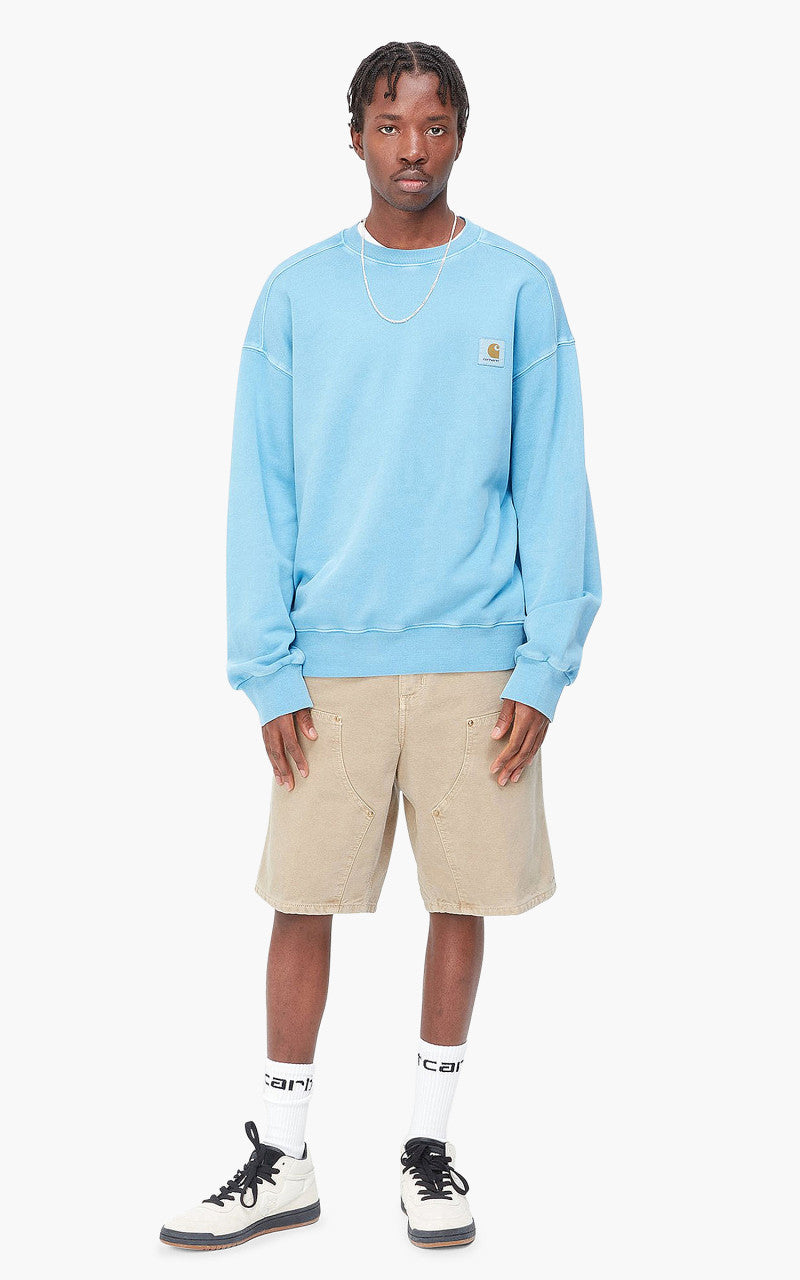 Carhartt WIP Double Knee Short Dusty H Brown Faded