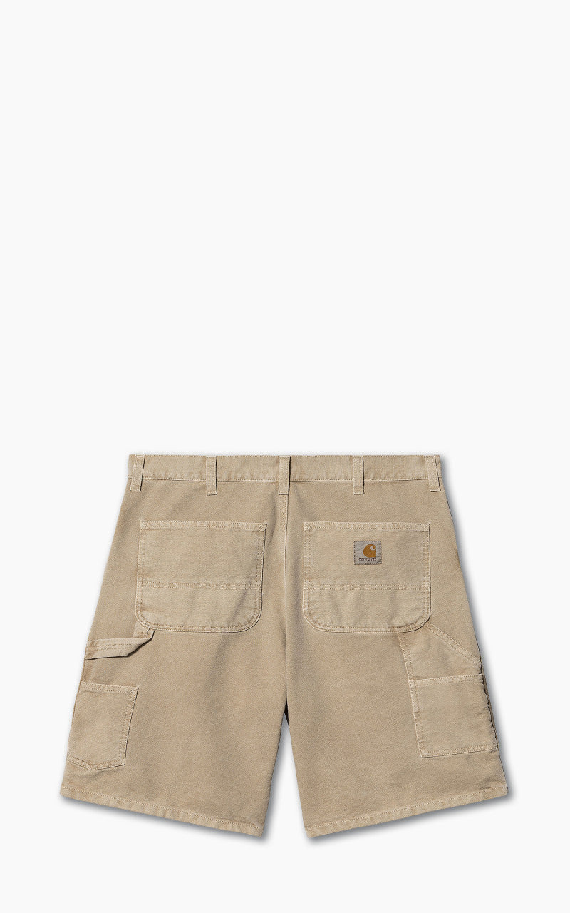 Carhartt WIP Double Knee Short Dusty H Brown Faded