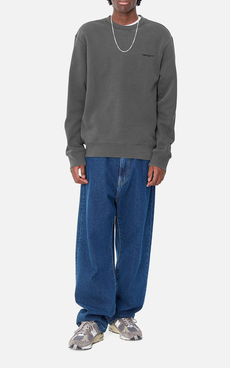 Carhartt WIP Duster Script Sweat Black