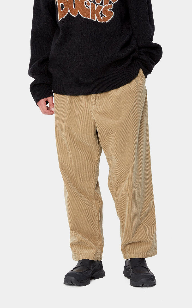 Carhartt WIP Evan Pant Coventry Corduroy Rinsed Leather