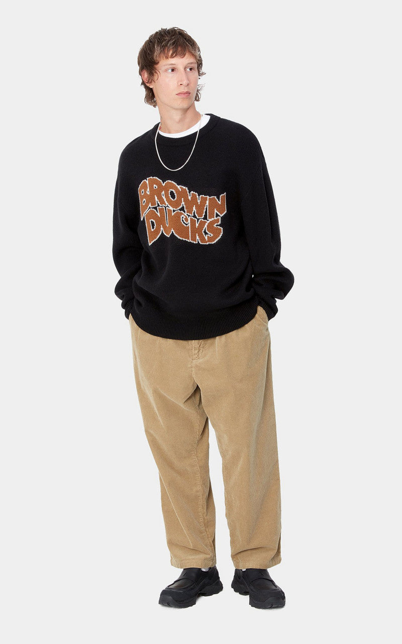 Carhartt WIP Evan Pant Coventry Corduroy Rinsed Leather