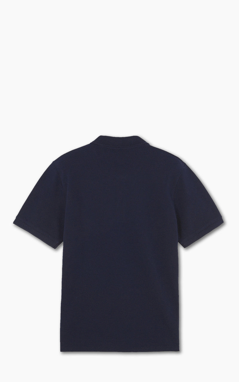Maison Kitsuné Fox Head Patch Classic Polo Navy