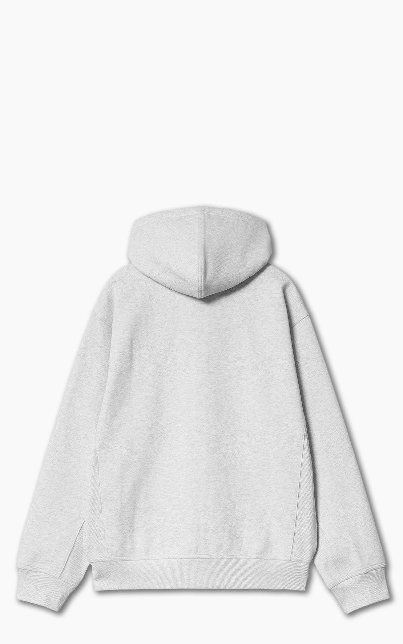 Carhartt WIP Hooded American Script Jacket Ash Heather