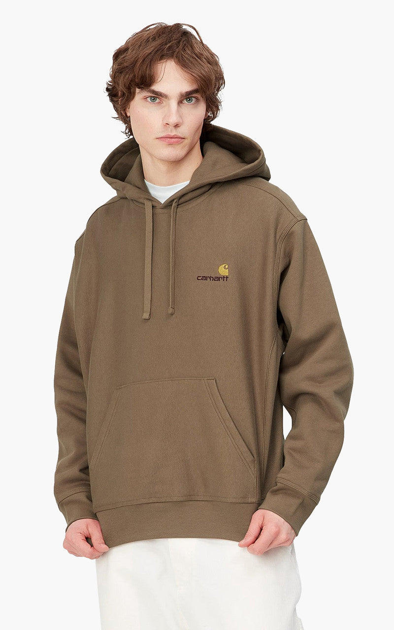 Carhartt WIP Hooded American Script Sweatshirt Buffalo