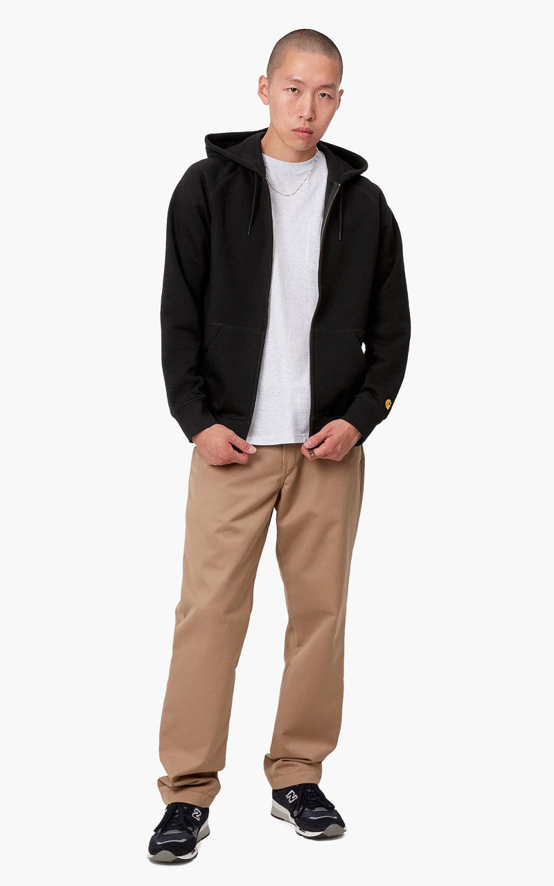 Carhartt WIP Hooded Chase Jacket Black/Gold