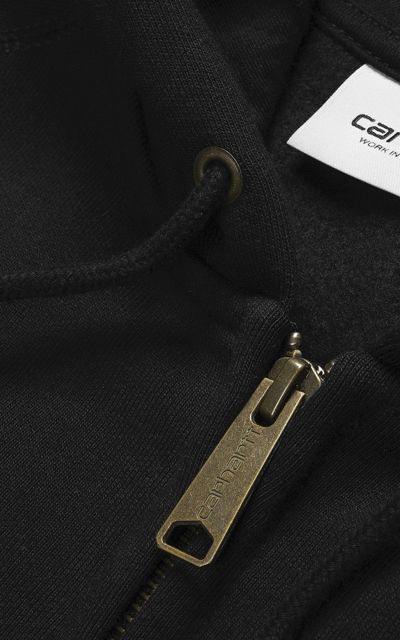 Carhartt WIP Hooded Chase Jacket Black/Gold