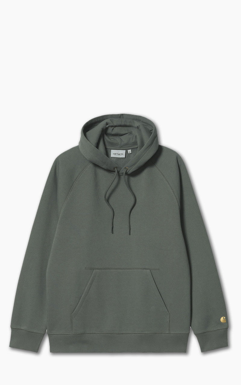 Carhartt WIP Hooded Chase Sweatshirt Jura/Gold