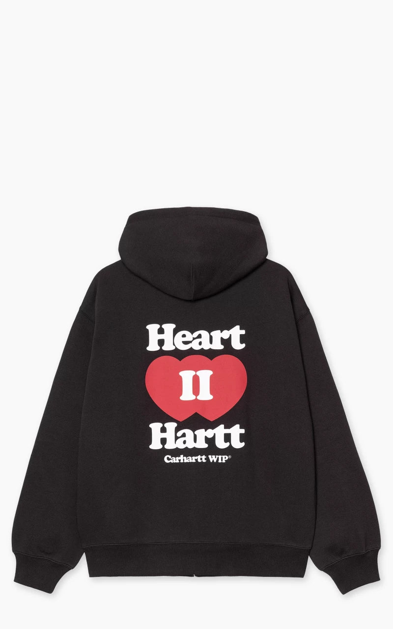 Carhartt WIP Hooded Heart II Hartt Sweat Jacket Black
