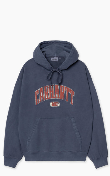 Carhartt WIP Hooded Library Sweatshirt Garment Dyed Ink