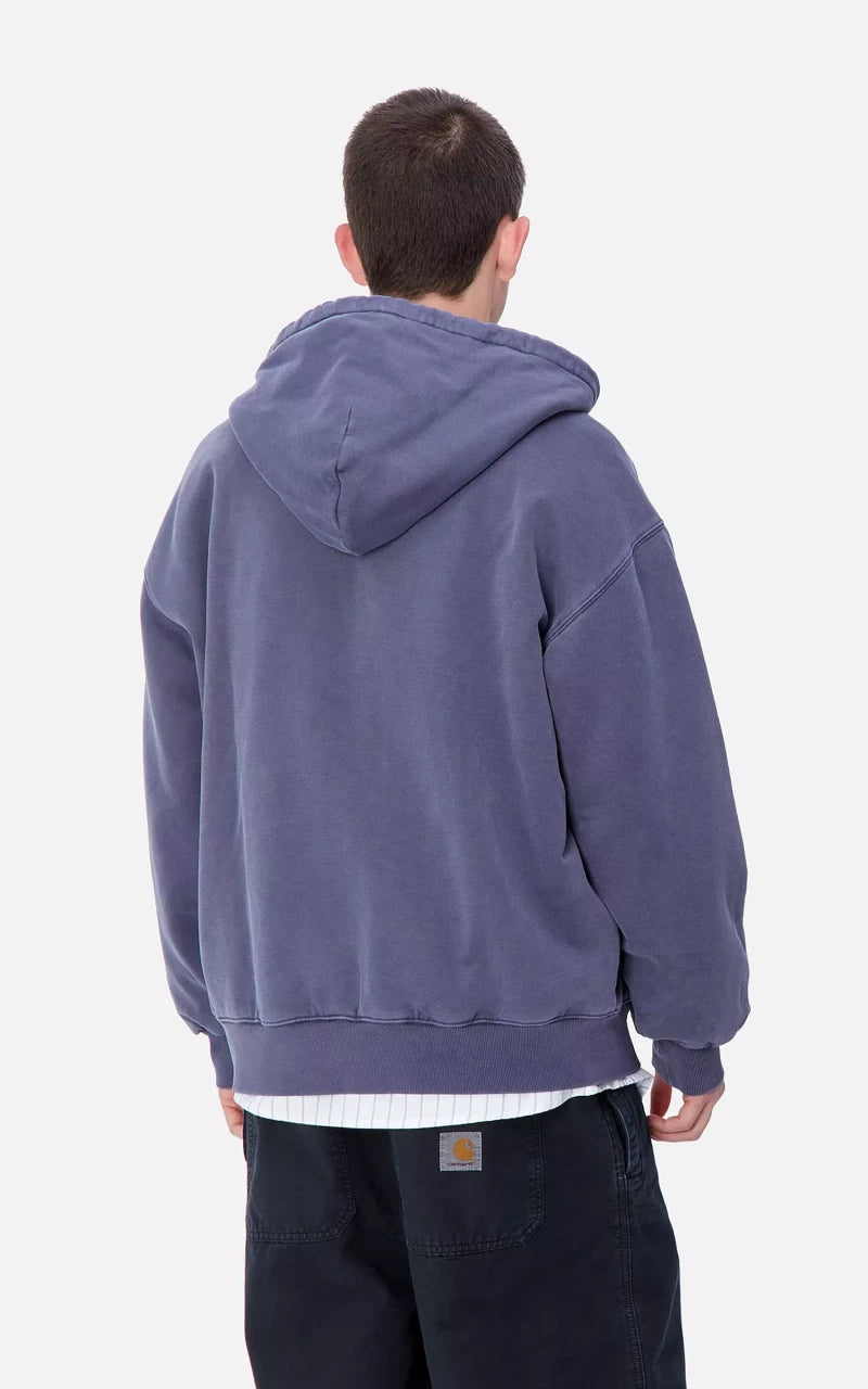 Carhartt WIP Hooded Vista Jacket Garment Dyed Aura