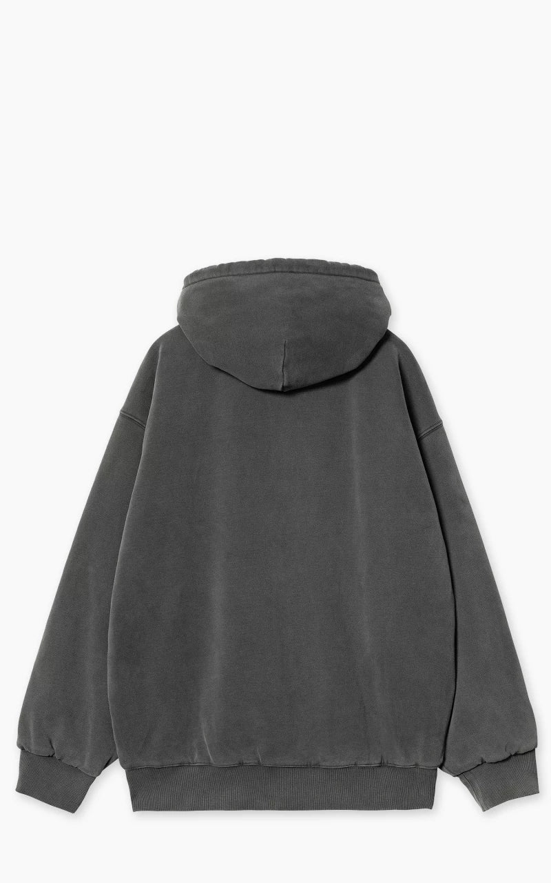 Carhartt WIP Hooded Vista Jacket Garment Dyed Graphite