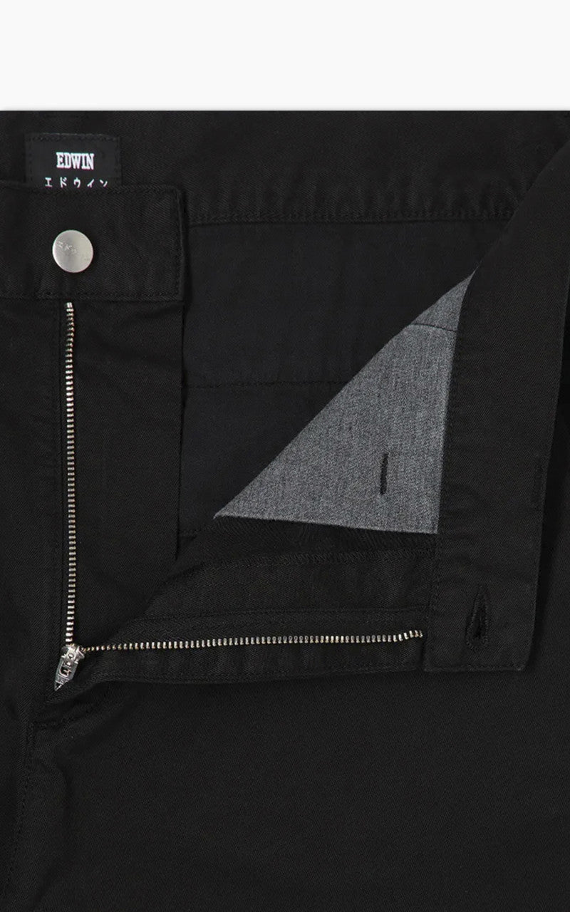 Edwin Jaga Loose Pant Black