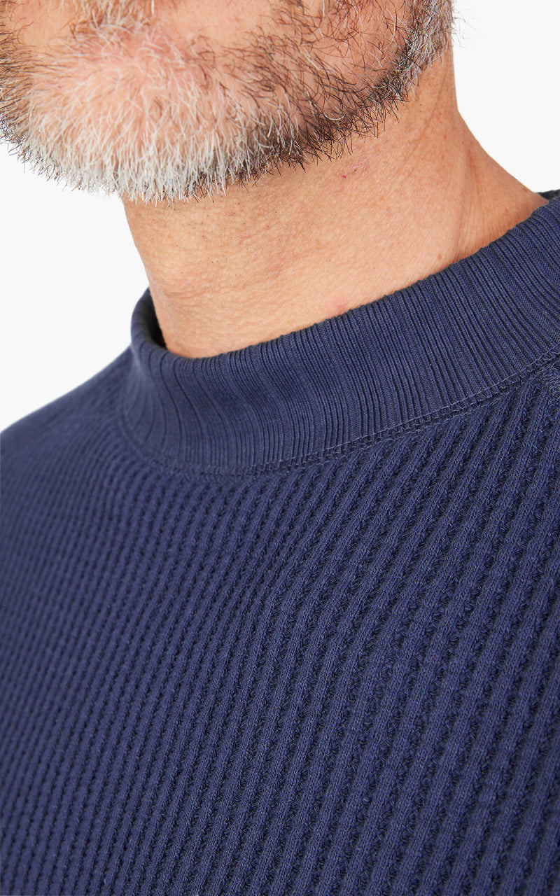 Jackman JM7200 Waffle Midneck Sweatshirt Ink