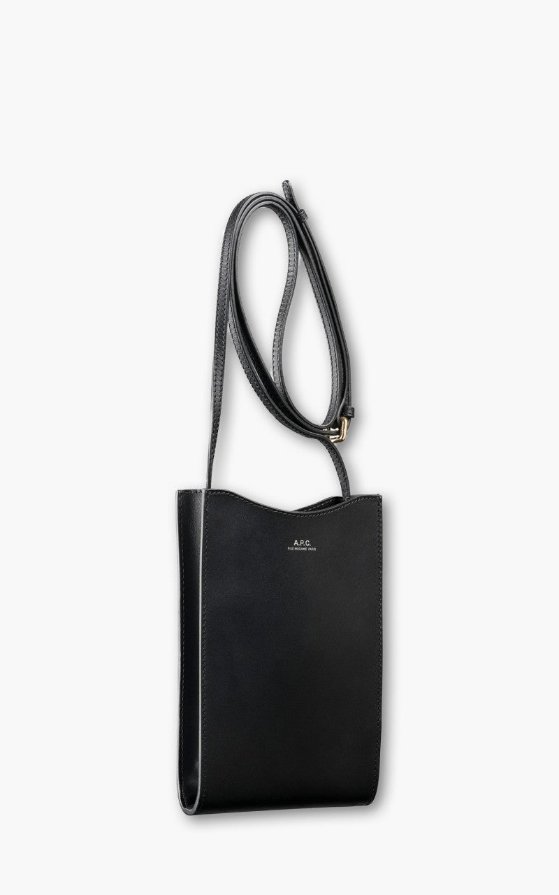 新品同様 アーペーセー neck pouch jamie レザー ブラック ショルダーバッグ 黒 0966【中古】A.P.C. 楽天市場】アーペーセー APC NECK POUCH JAMIE ショルダーバッグ