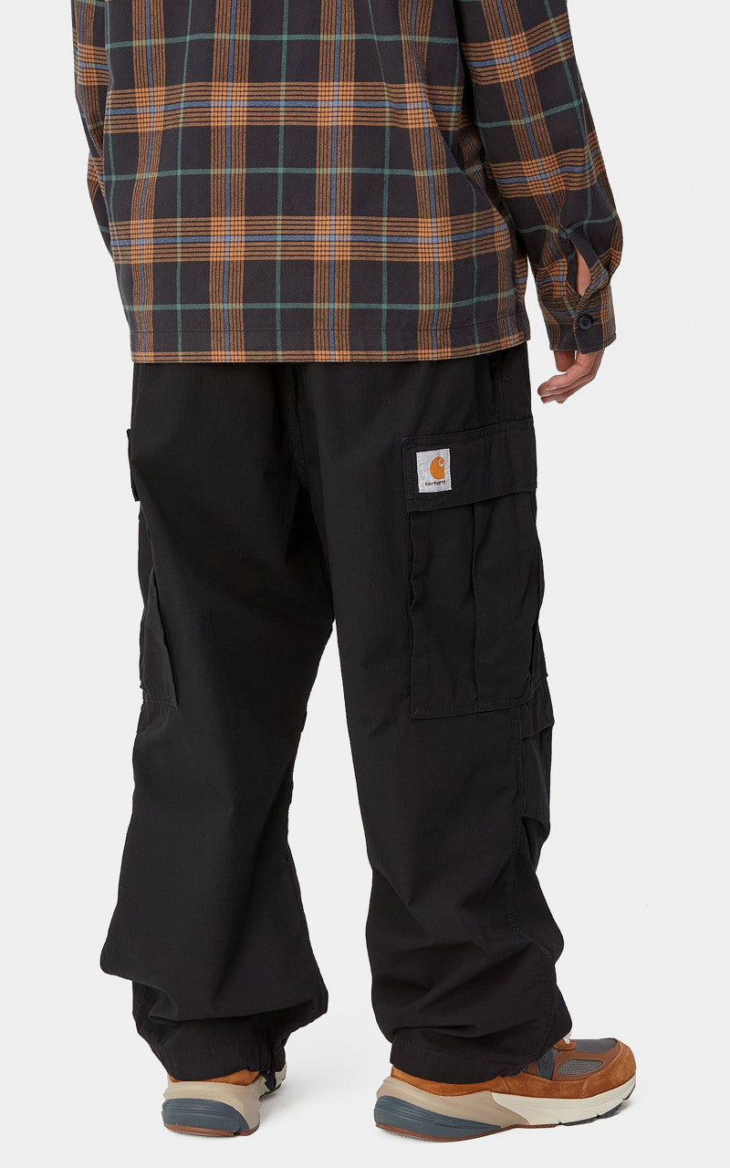 Carhartt WIP Jet Cargo Pant Black Rinsed