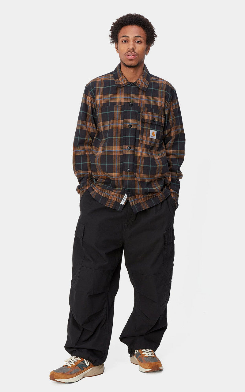 Carhartt WIP Jet Cargo Pant Black Rinsed