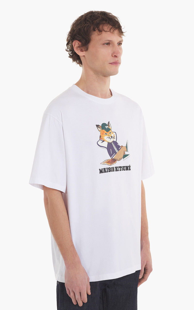 Maison Kitsuné Dressed Fox Easy Tee-Shirt White