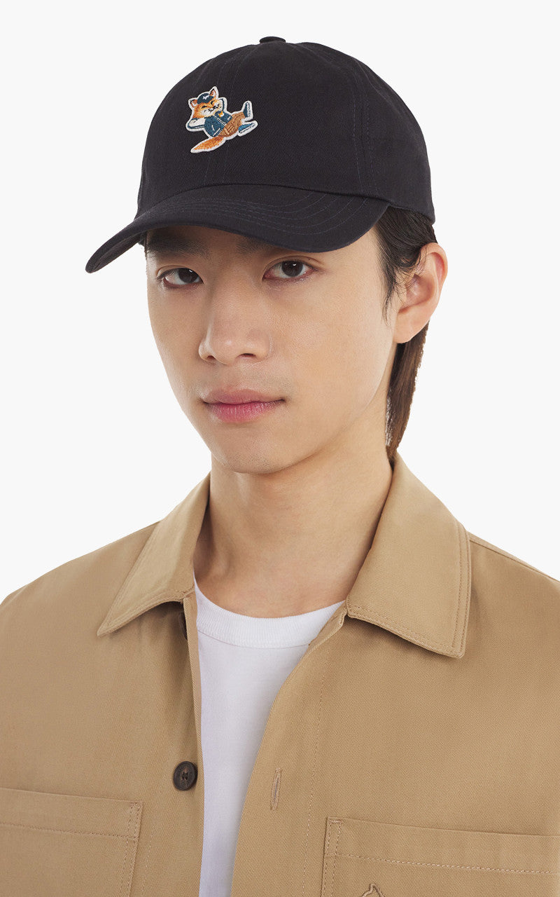 Maison Kitsuné Dressed Fox 6P Cap Navy