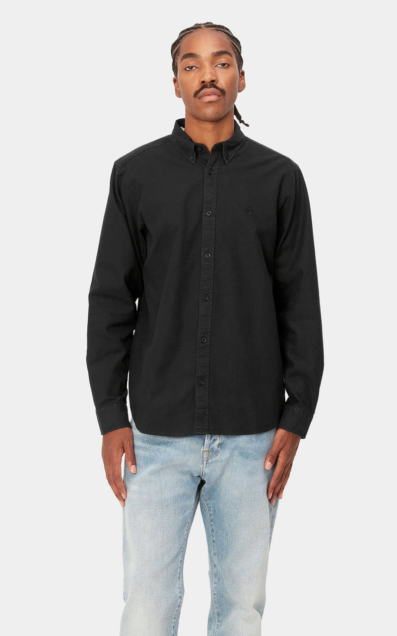 Carhartt WIP L/S Bolton Shirt Black