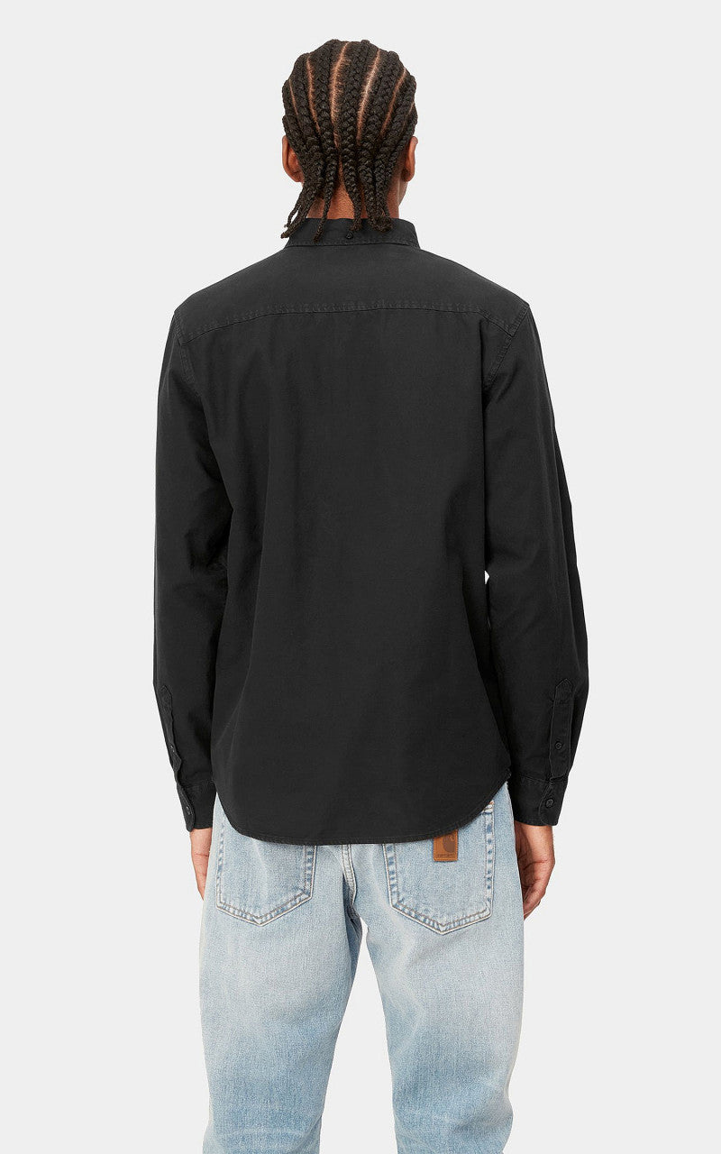 Carhartt WIP L/S Bolton Shirt Black