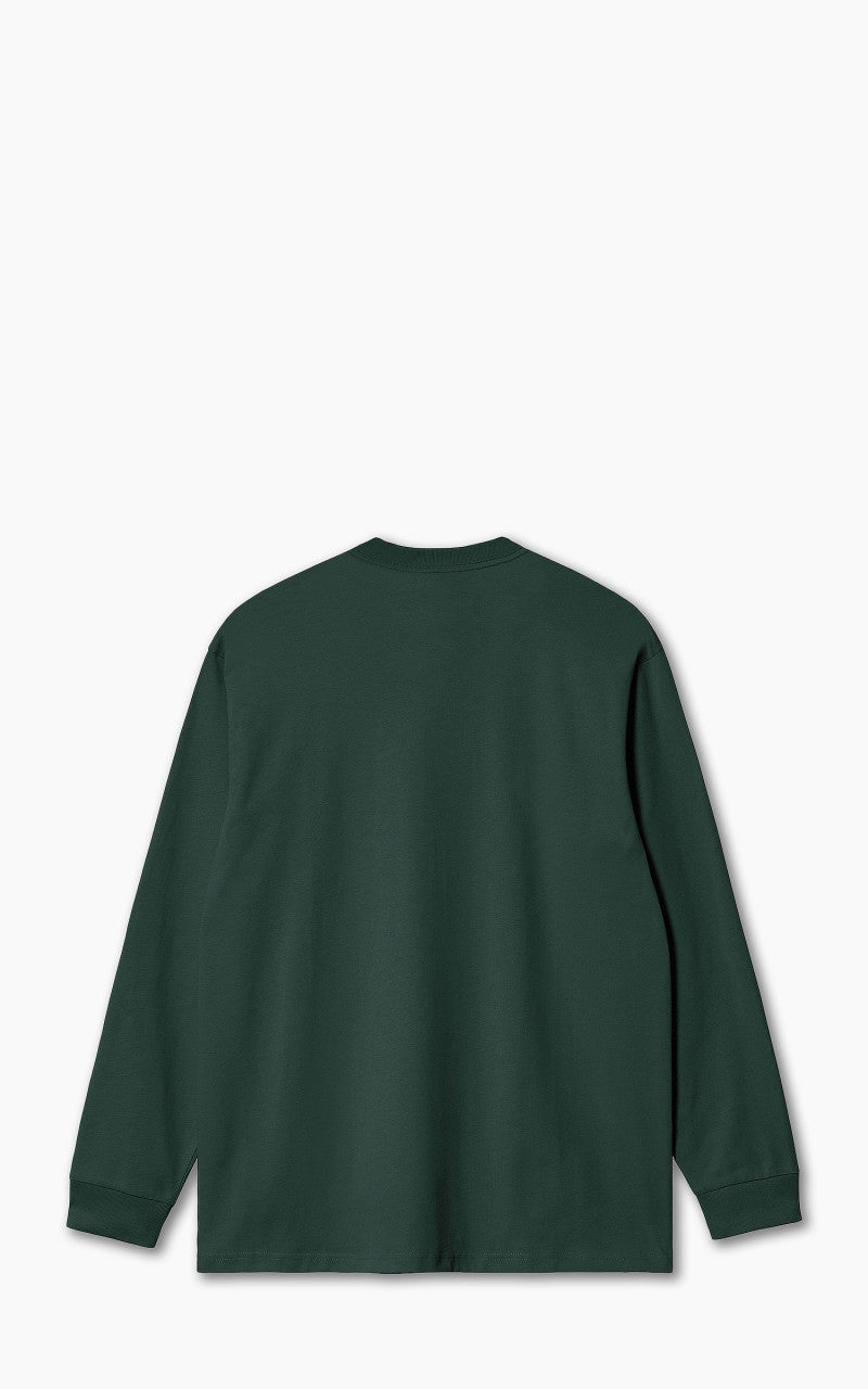 Carhartt WIP L/S Chase T-Shirt Discovery Green/Gold