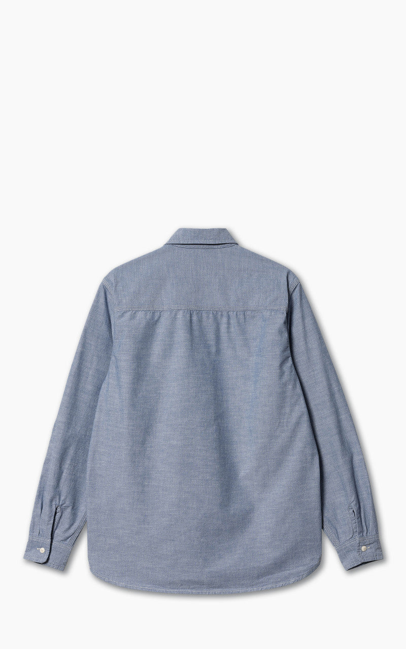 Carhartt WIP L/S Clink Heart Shirt Liberty Rinsed