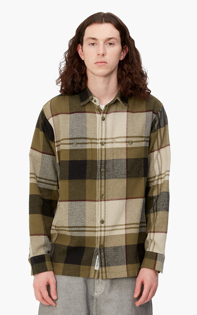 Carhartt WIP L/S Dellinger Shirt Dellinger Check/Highland