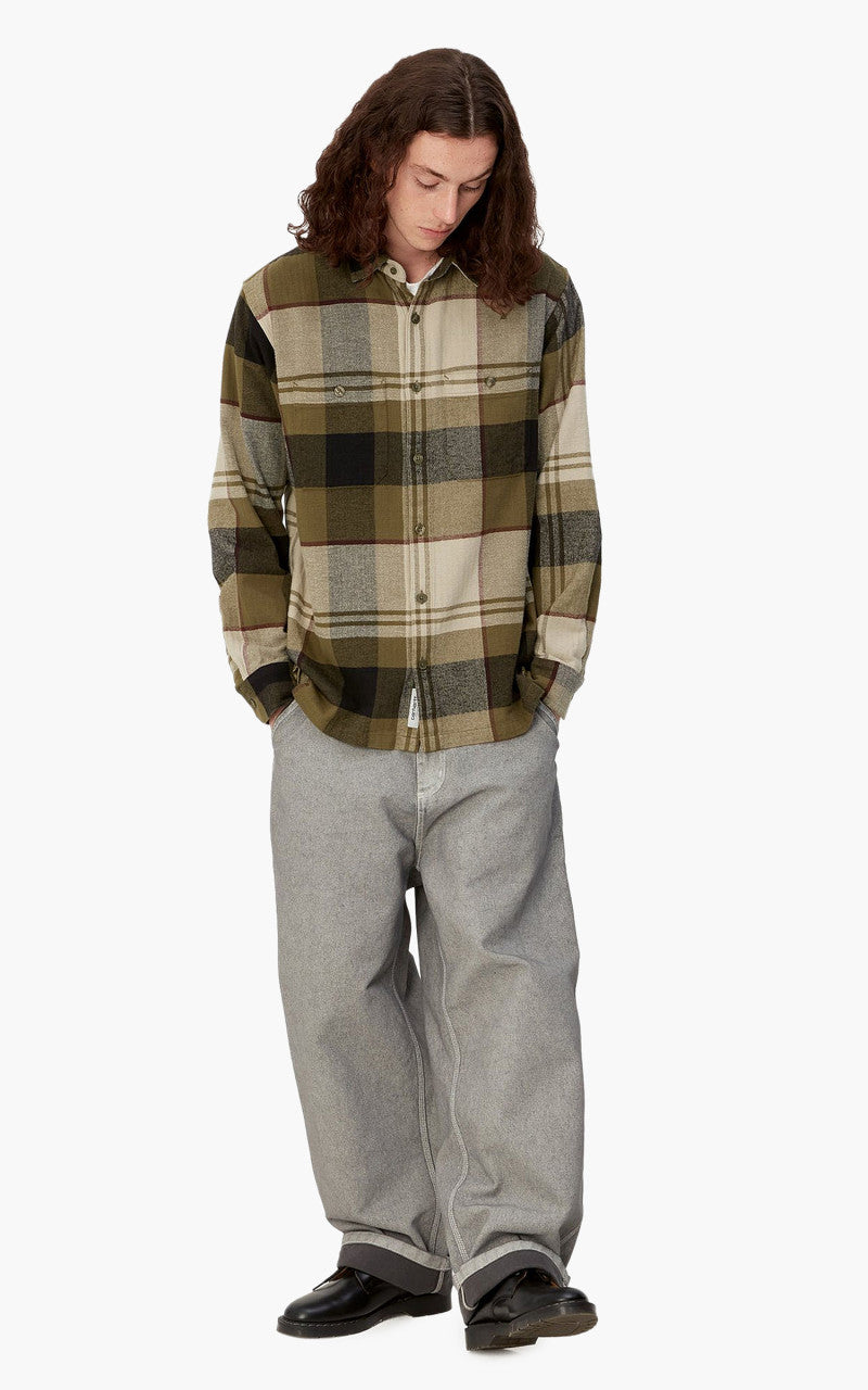Carhartt WIP L/S Dellinger Shirt Dellinger Check/Highland