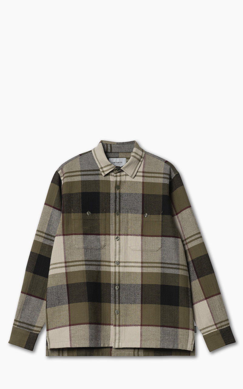 Carhartt WIP L/S Dellinger Shirt Dellinger Check/Highland