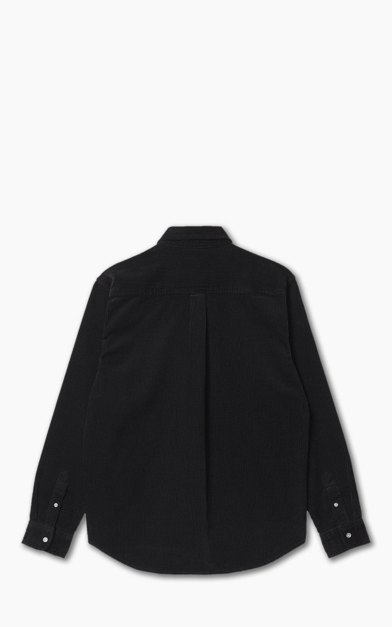 Carhartt WIP L/S Madison Cord Shirt Black/Wax