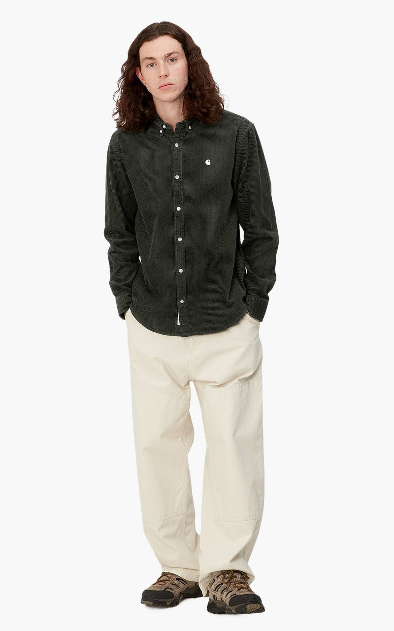 Carhartt WIP L/S Madison Cord Shirt Plant/Wax