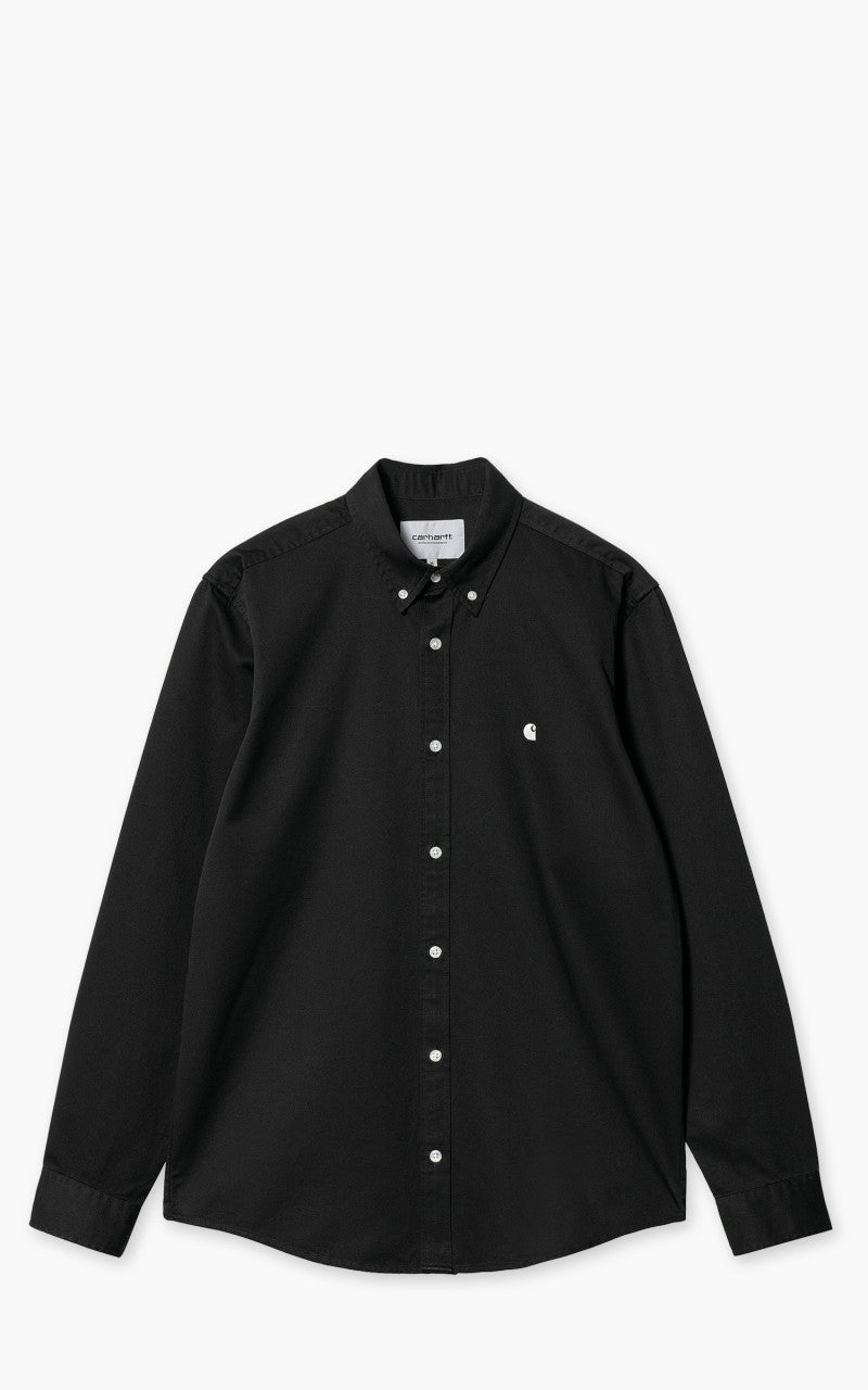 Carhartt WIP L/S Madison Shirt Black/Wax