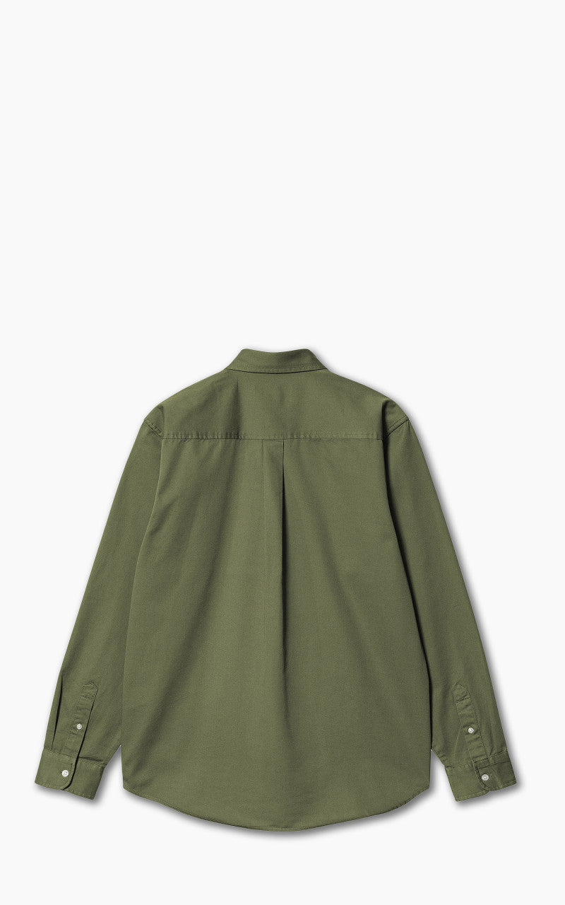 Carhartt WIP L/S Madison Shirt Dundee/White