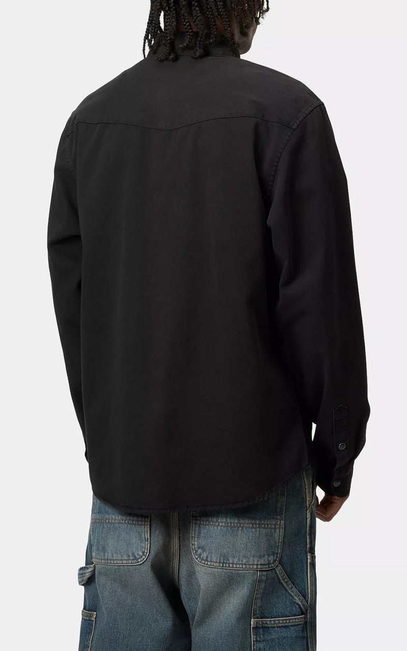 Carhartt WIP L/S Santa Fe Shirt Black