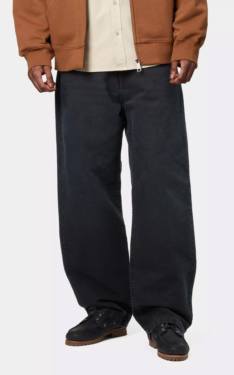Carhartt WIP Landon Pant Dearborn Canvas Denim Stone Canvas Black