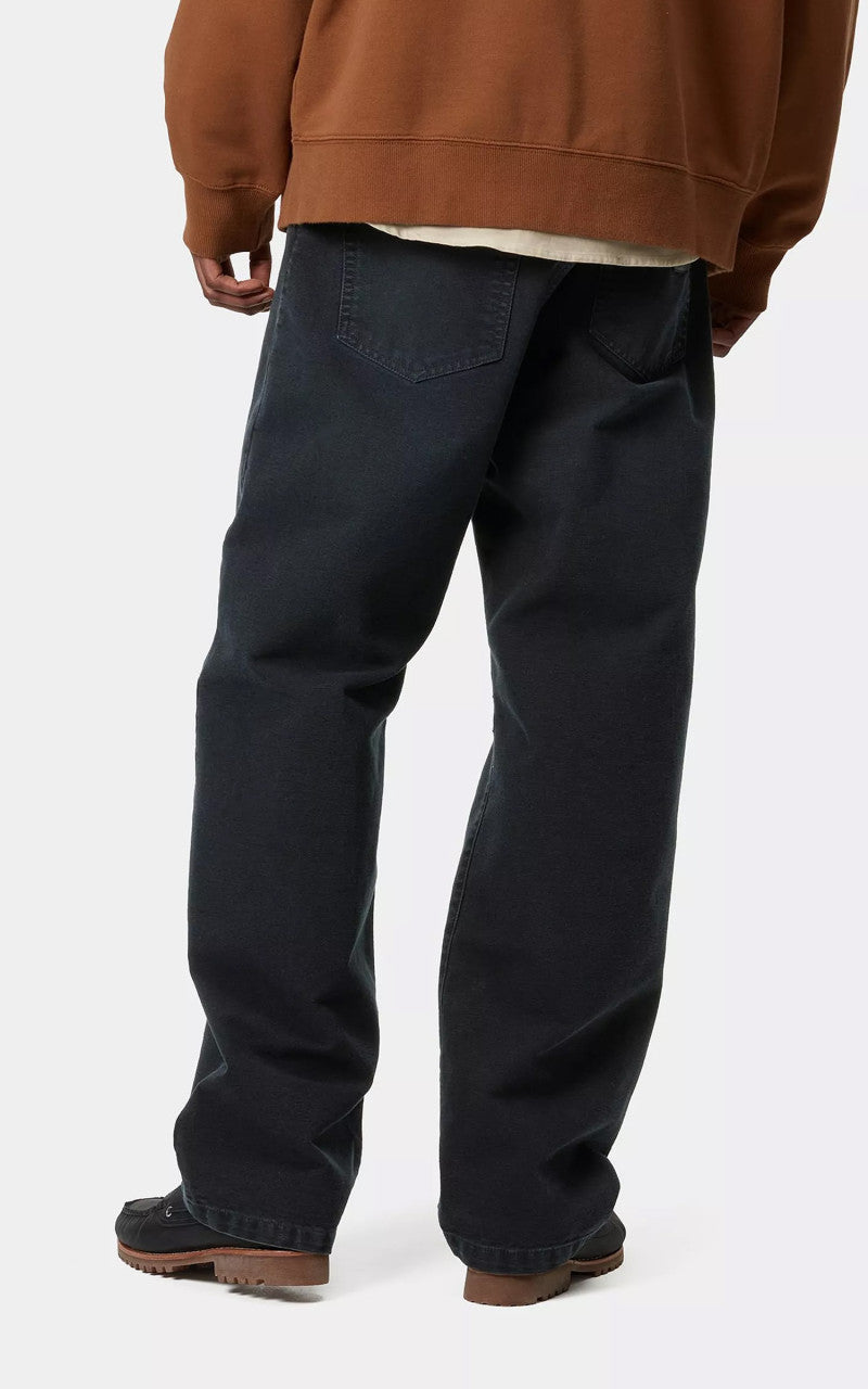 Carhartt WIP Landon Pant Dearborn Canvas Denim Stone Canvas Black
