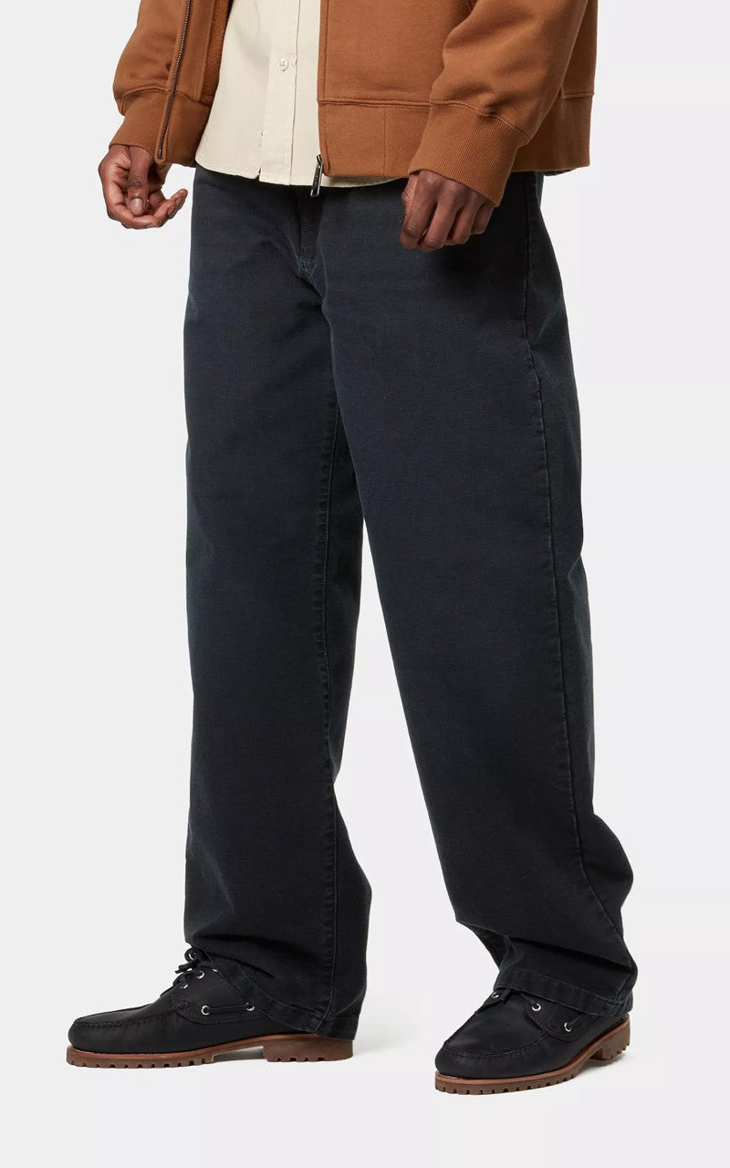 Carhartt WIP Landon Pant Dearborn Canvas Denim Stone Canvas Black