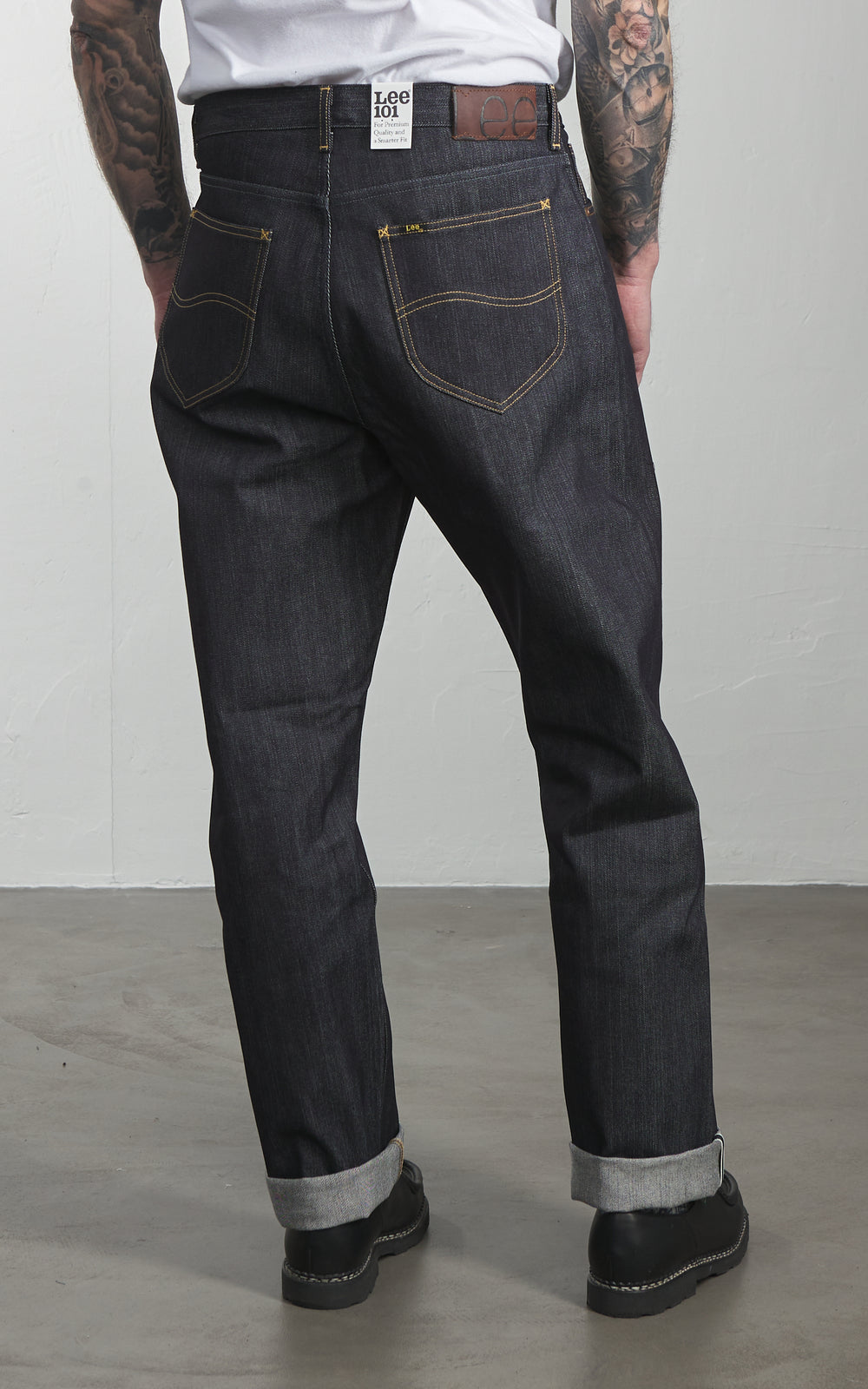 Lee 101 101 L Jeans Selvedge Dry Blue 14.75oz