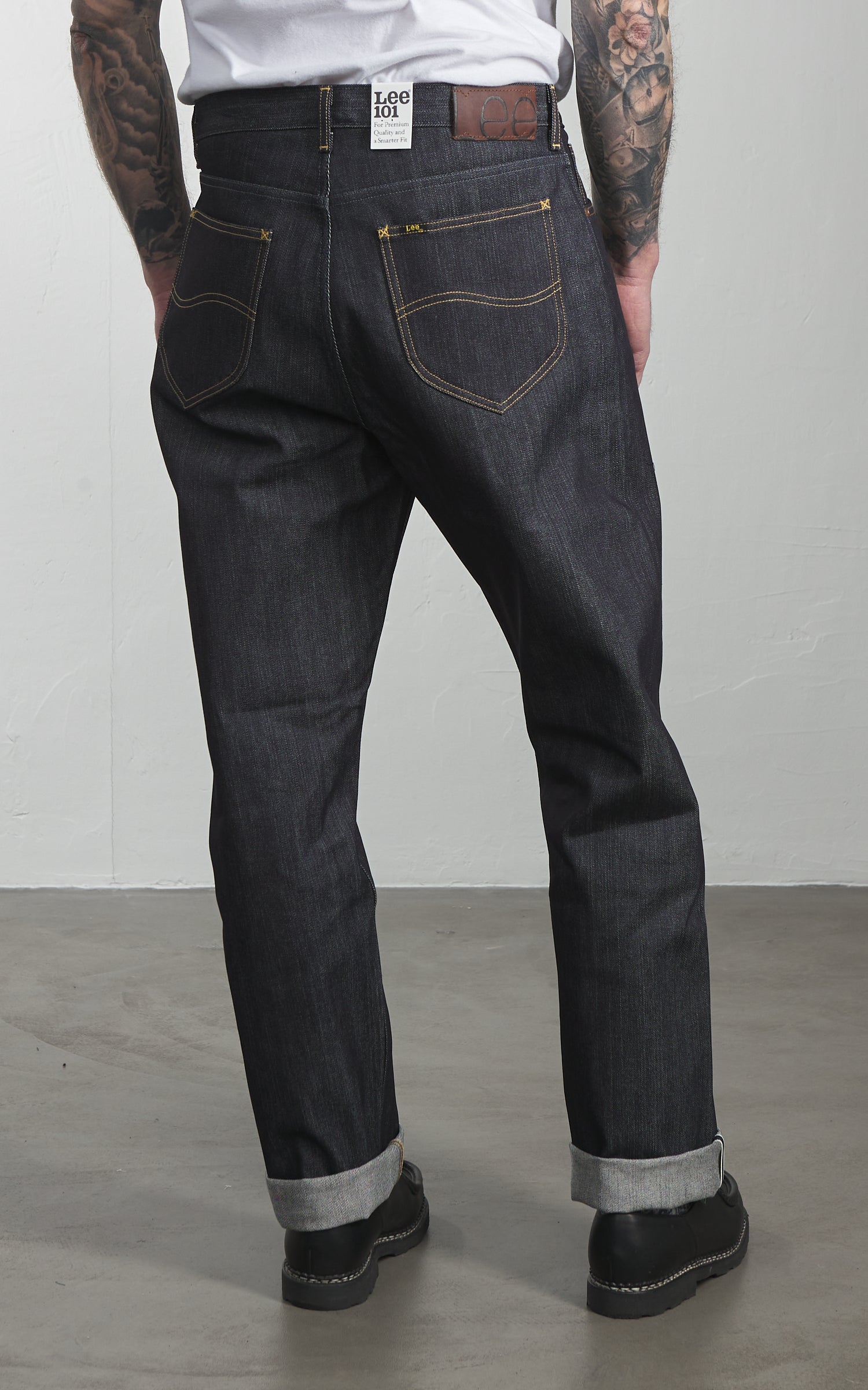 Lee 101 101 L Jeans Selvedge Dry Blue 14.75oz