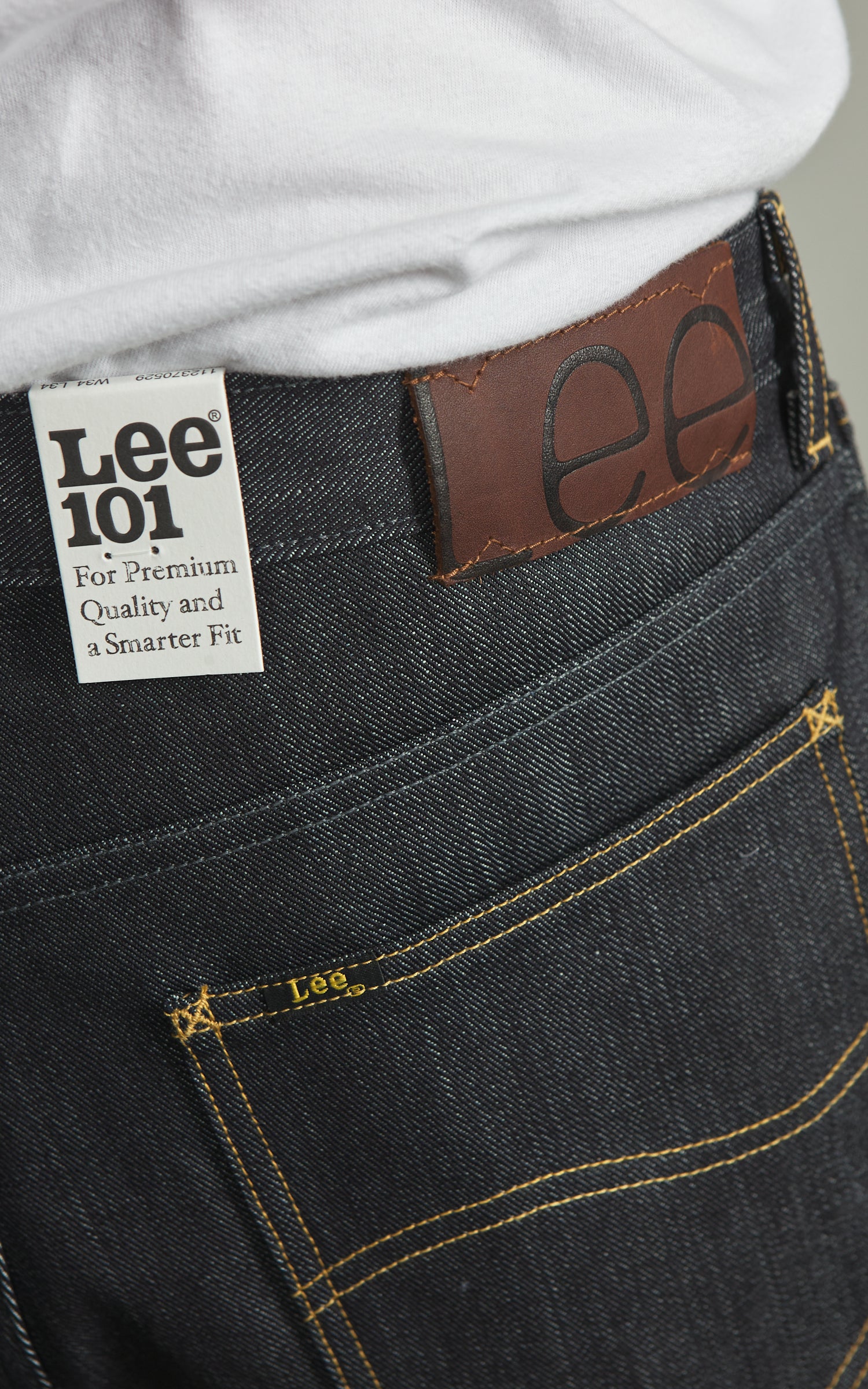 Lee 101 101 L Jeans Selvedge Dry Blue 14.75oz