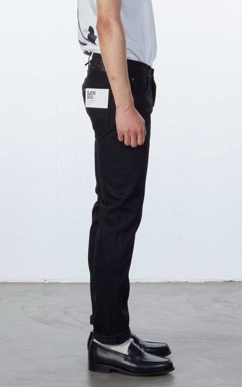Lee 101 101 S Jeans Dry Black Selvedge 13oz