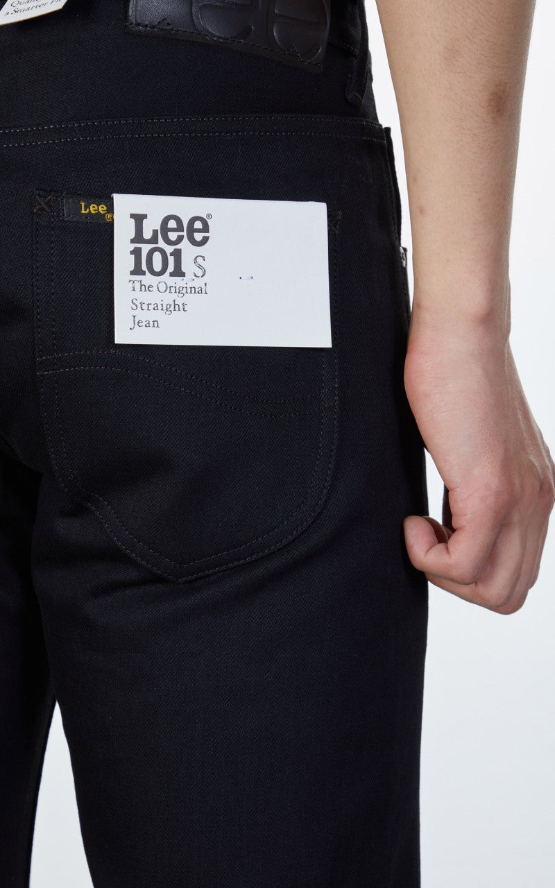 Lee 101 101 S Jeans Dry Black Selvedge 13oz